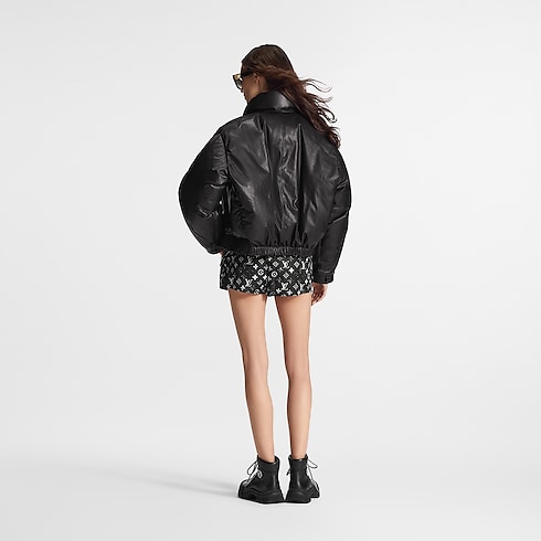 Stencil-effect Monogram Shorts in Women's Ready to Wear Skirts and Shorts collections by Louis Vuitton (Product zoom)