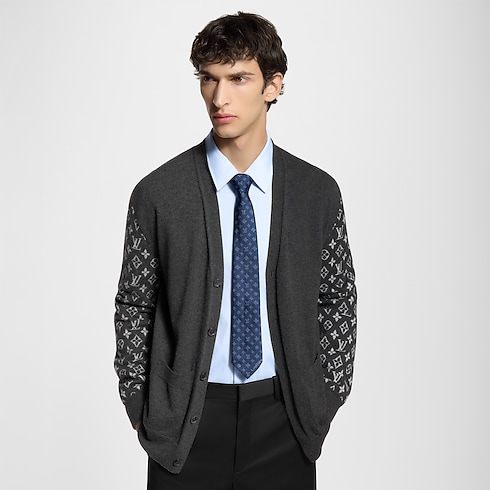 Stormy Monogram Tie S00 in Men's Accessories Ties and Pocket Squares collections by Louis Vuitton (Product zoom)