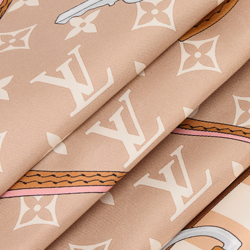 Strap And Trunk Square 90 S00 in Women's Accessories Silk Squares and Bandeaus collections by Louis Vuitton (Product zoom)