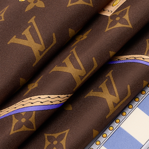 Strap And Trunk Square 90 S00 in Women's Accessories Silk Squares and Bandeaus collections by Louis Vuitton (Product zoom)