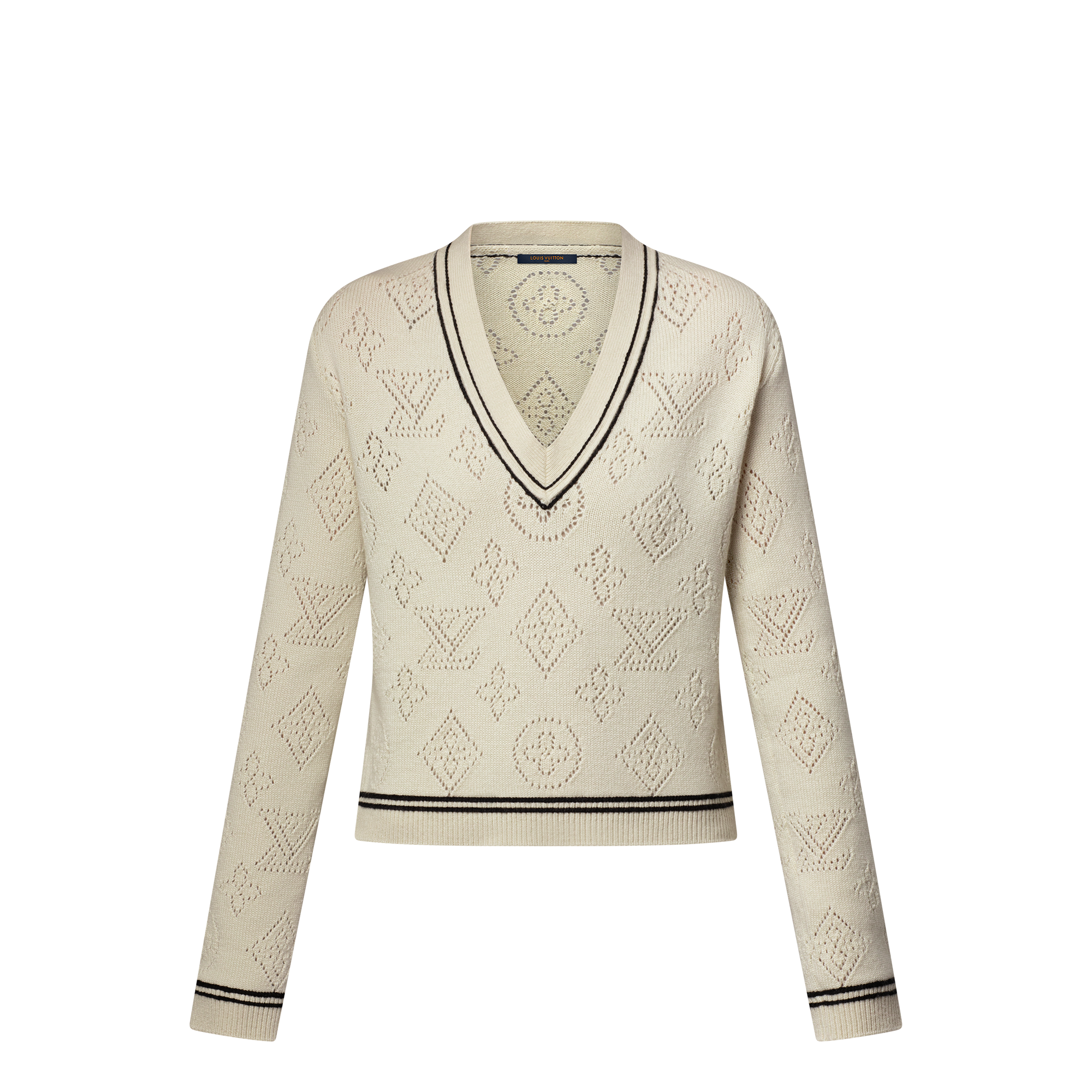 Stripe Accent Pullover   in Women