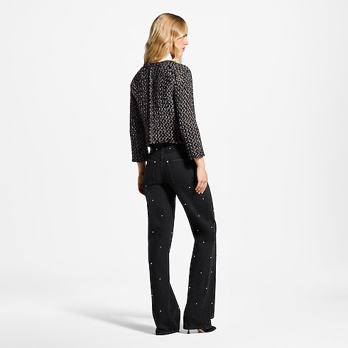 Stud Detail Jeans in Women's Ready-to-Wear Pants and Shorts collections by Louis Vuitton (Product zoom)