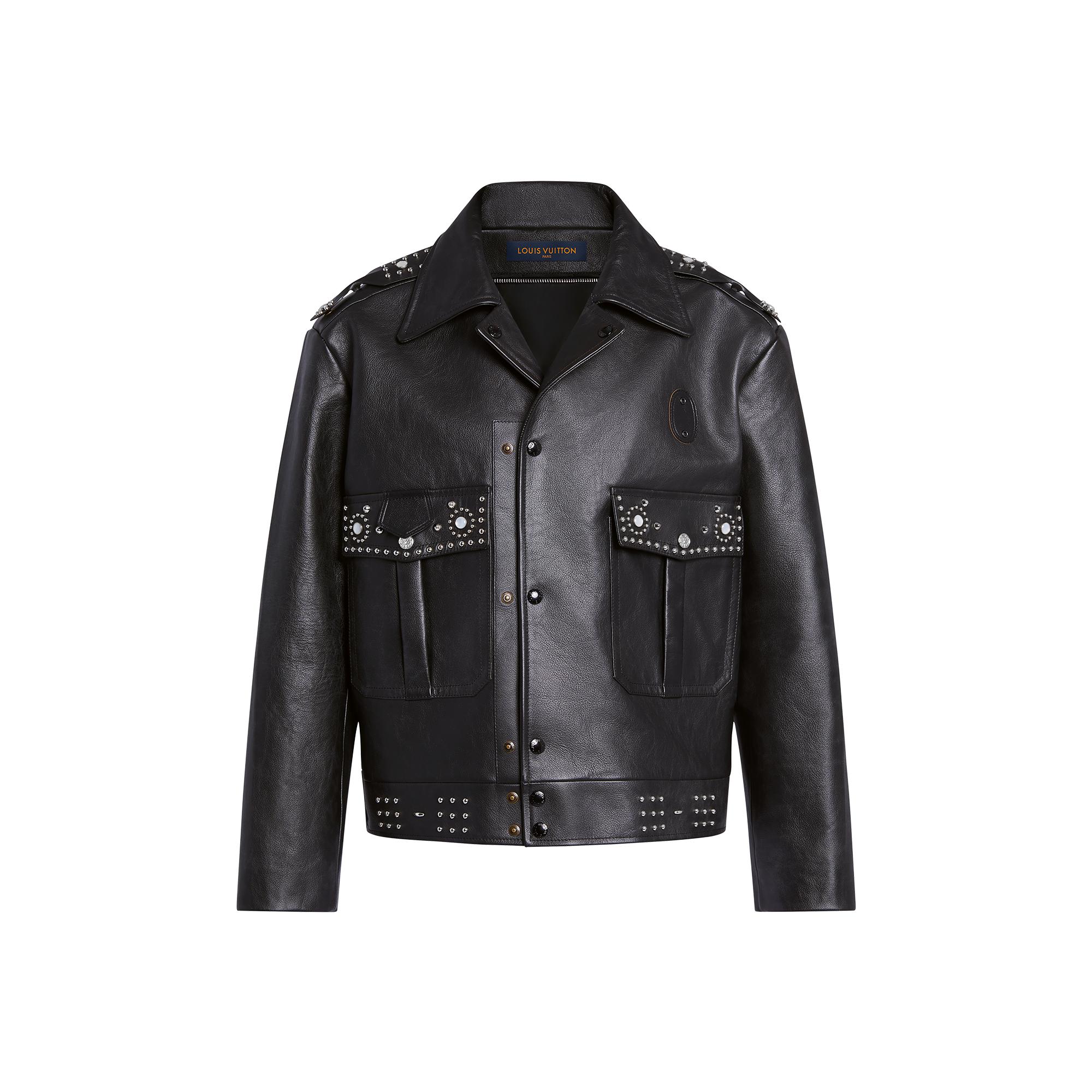louis vuitton biker jacket