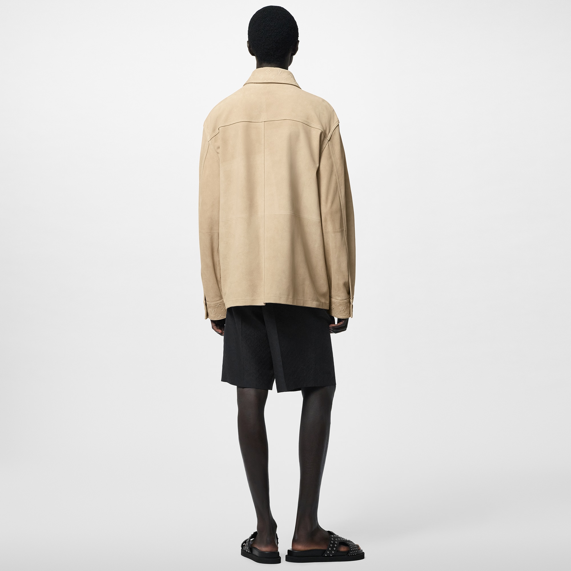 Suede Overshirt  in Men