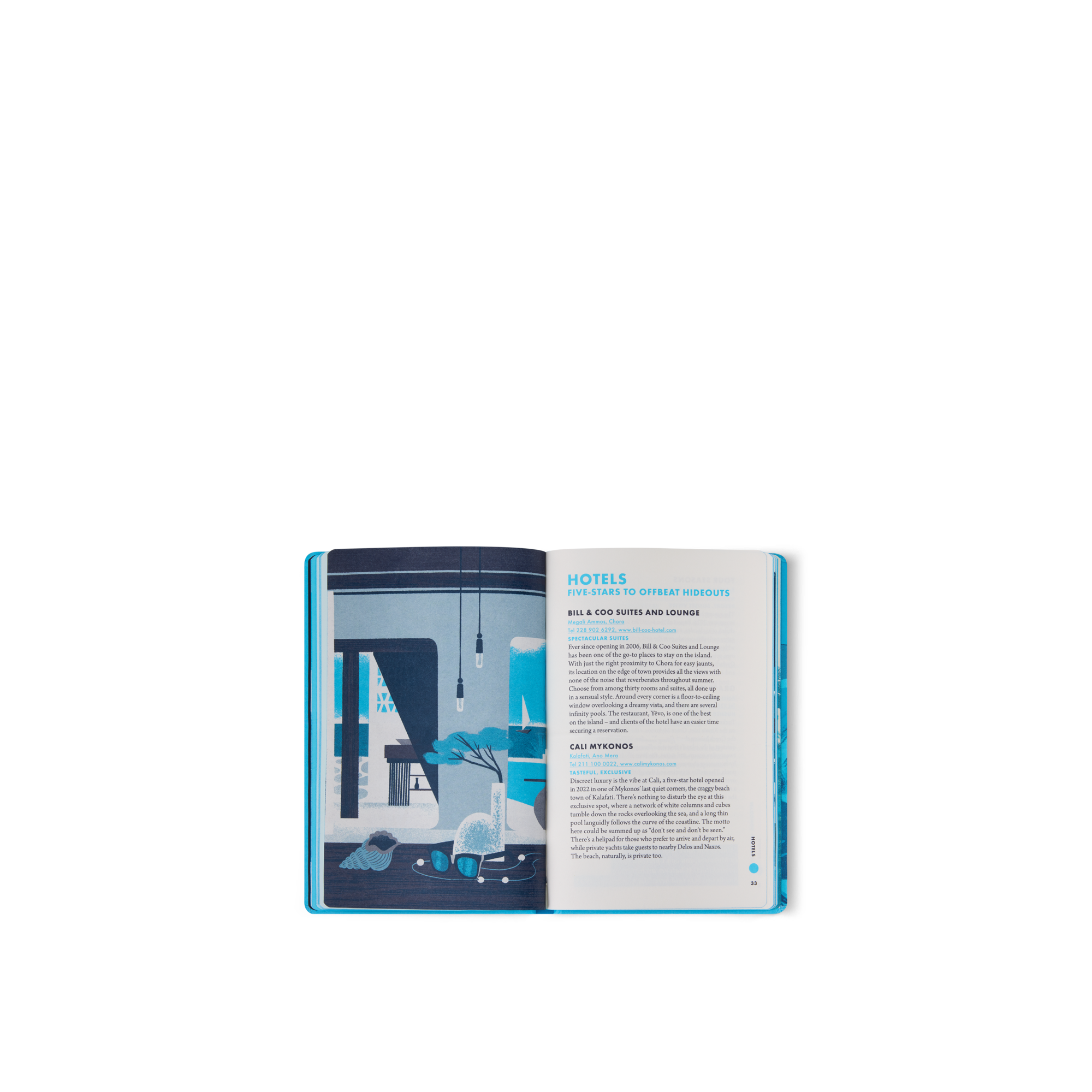 Summer Resort Mykonos  in Trunks, Travel and Home