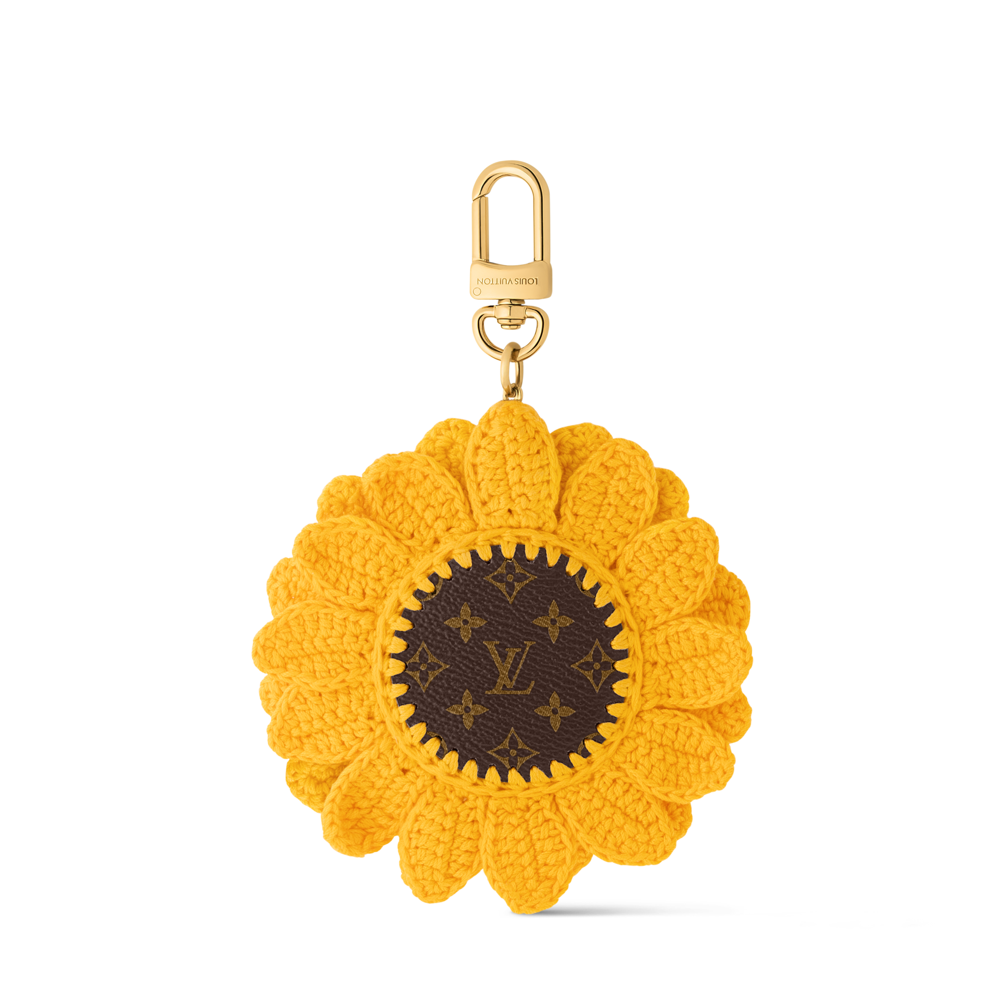Sunflower Crochet Bag Charm S00 in Women
