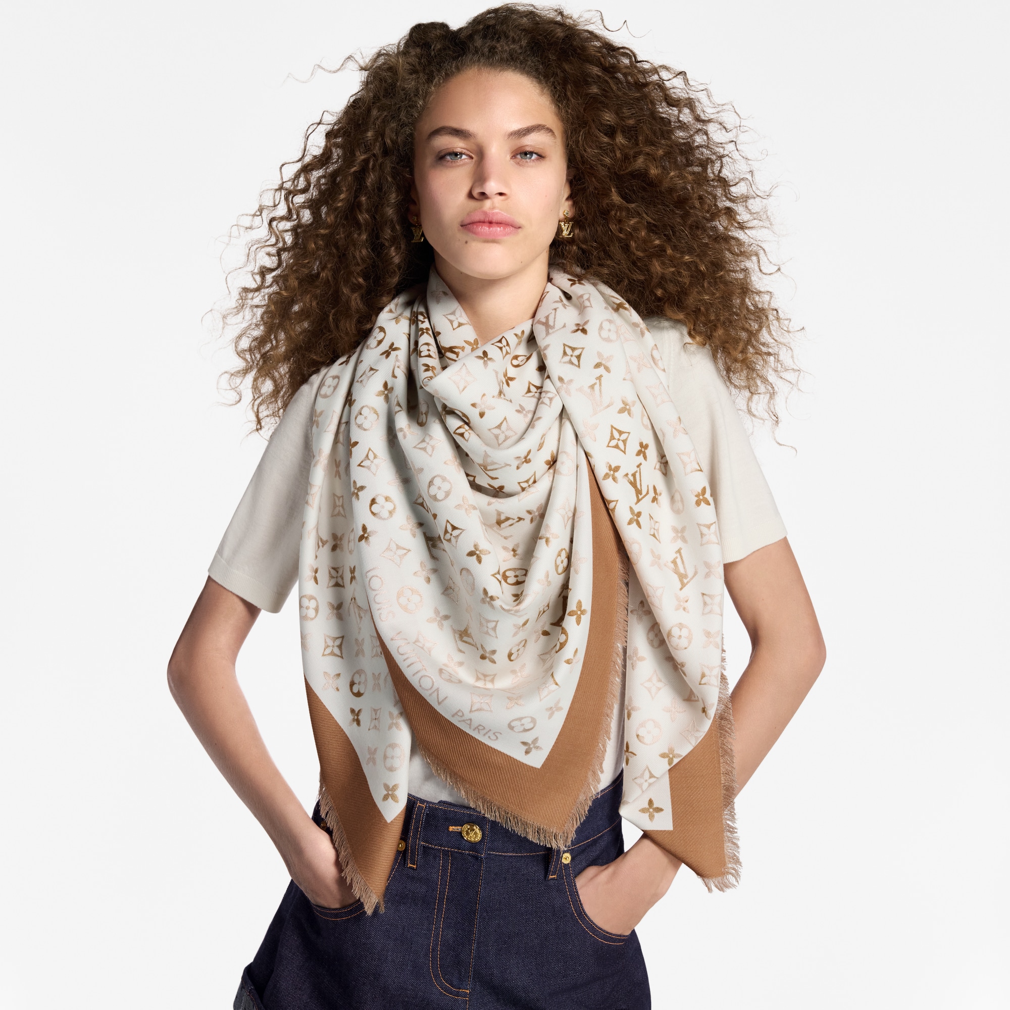 Sunrise Aquarelle Shawl S00 in Women