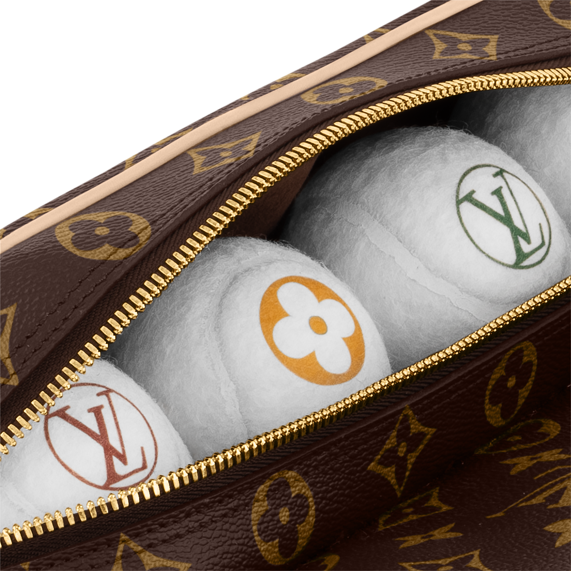 Suzanne Racket Pouch Monogram Canvas in Trunks, Travel and Home