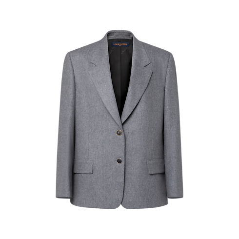 Tailored Flannel Jacket in Women's Ready-to-Wear Coats and Jackets collections by Louis Vuitton (Product zoom)