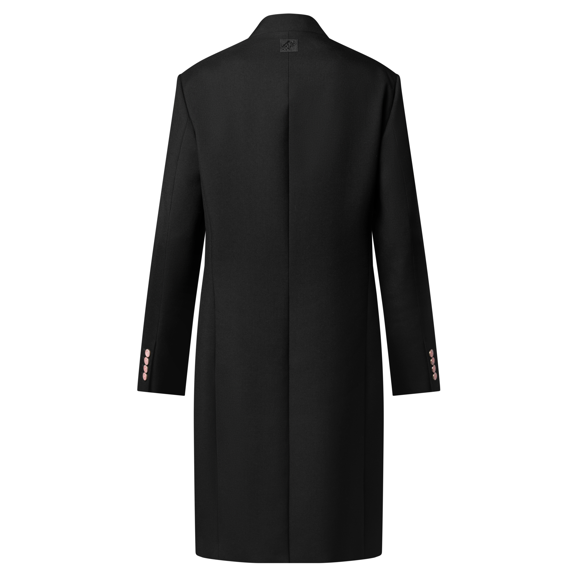 Tailored Kimono Single-Breasted Overcoat  in Men