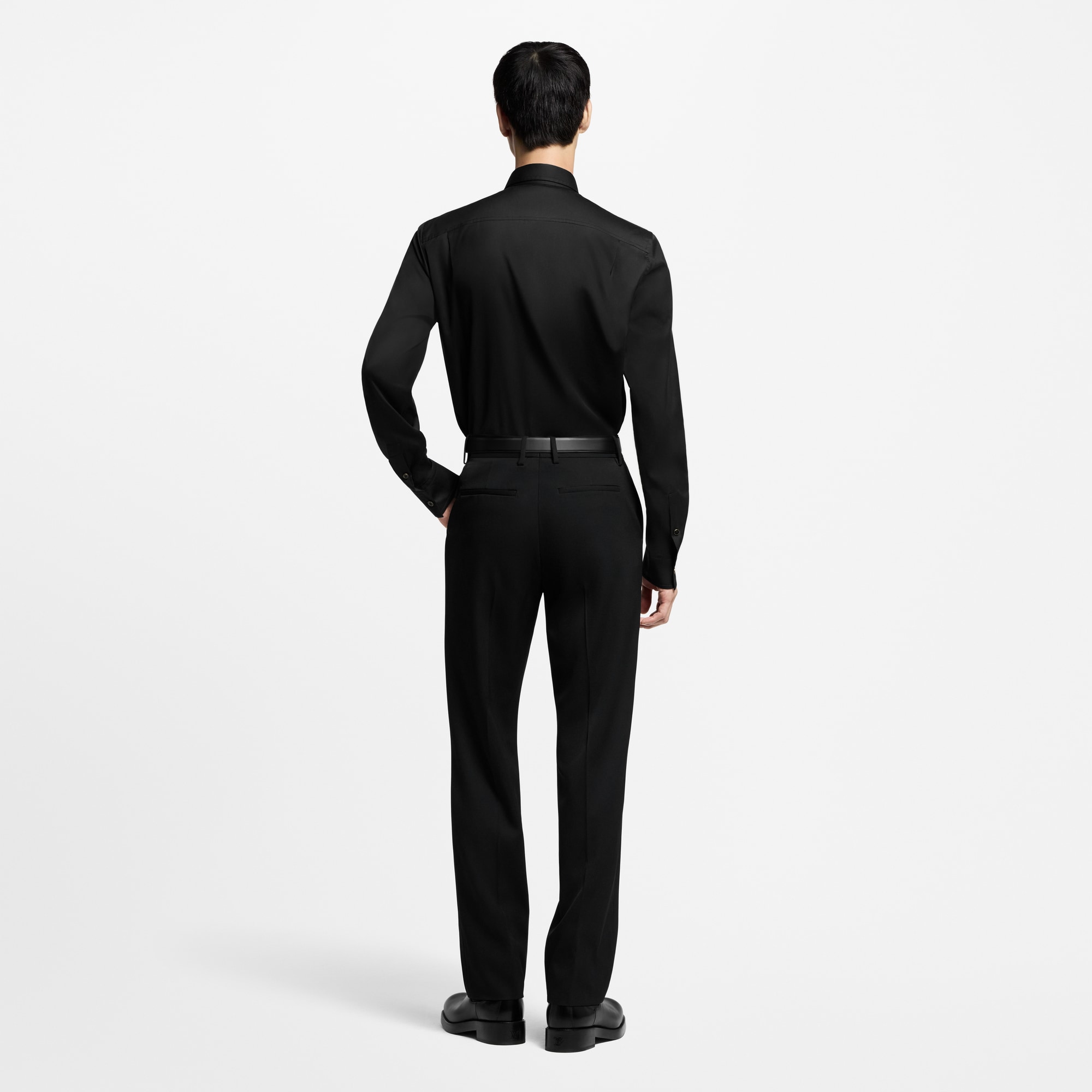 Tailored Wool Cigarette Pants  in Men