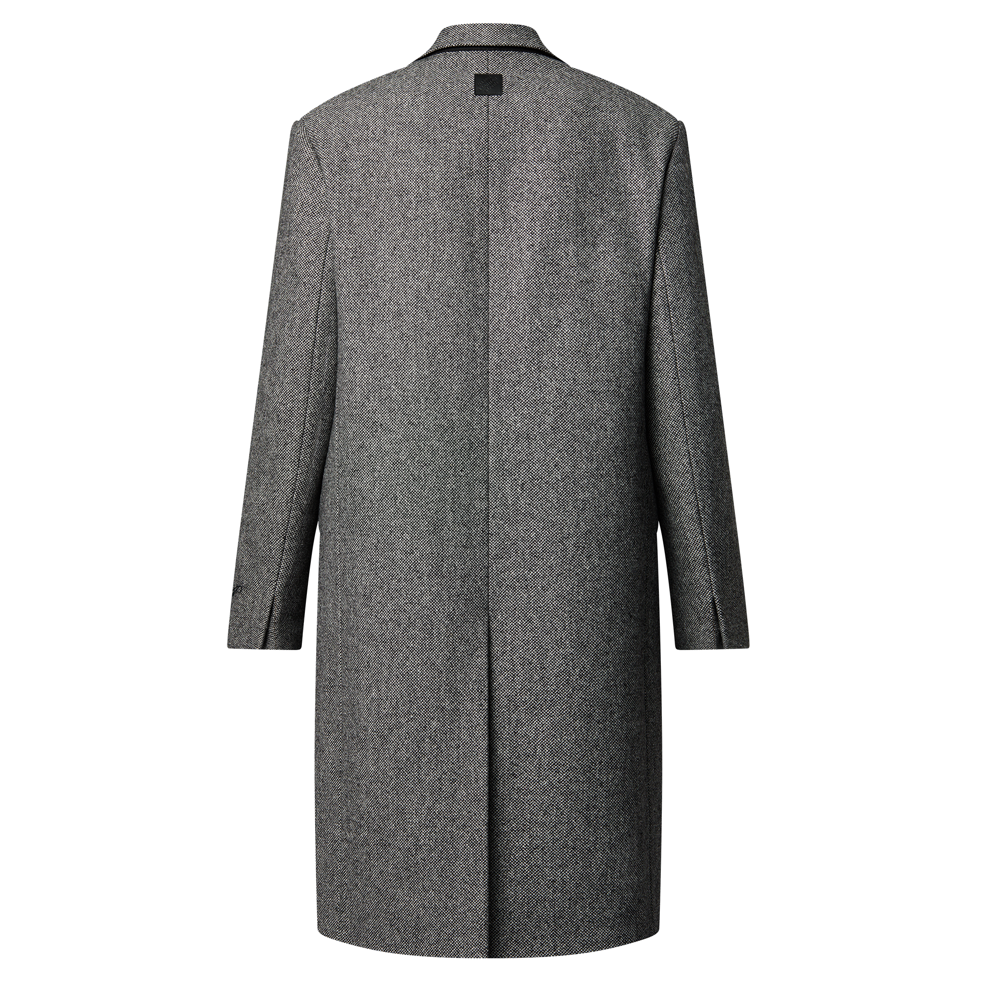 Tailored Wool Coat  in Men