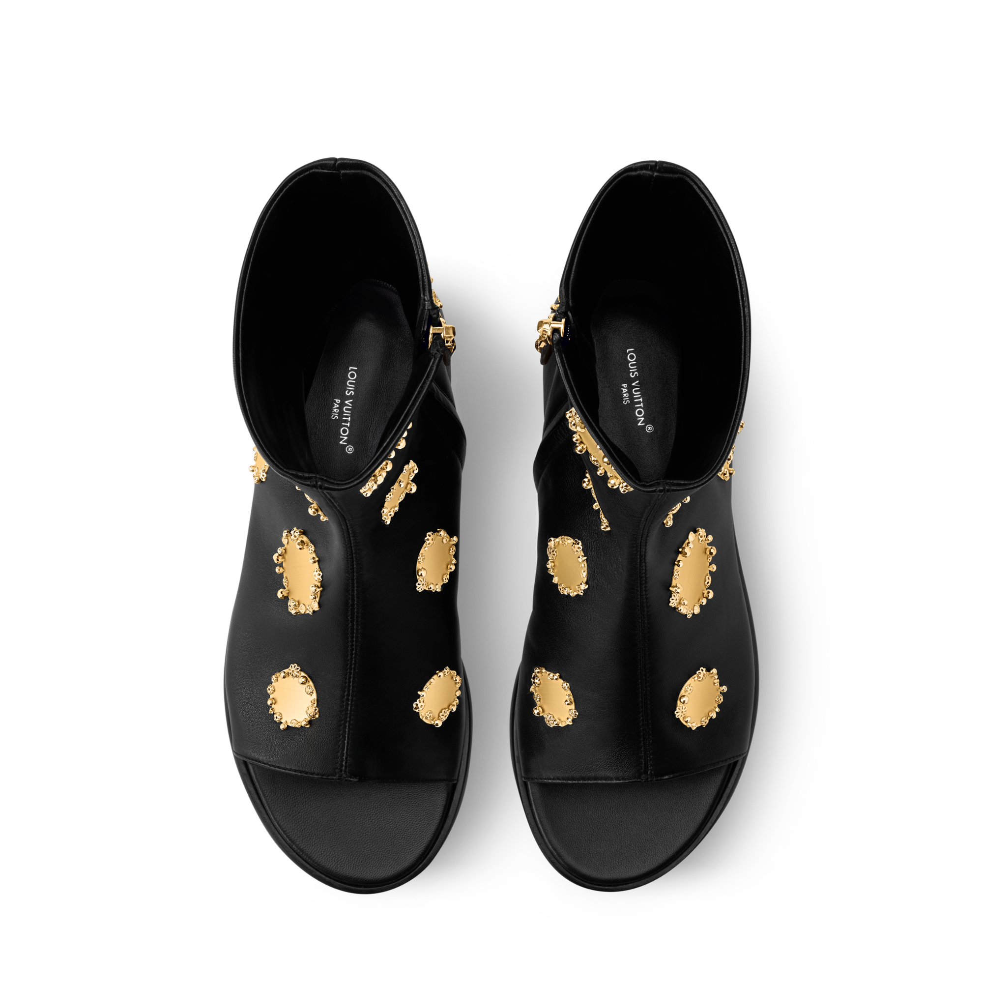 Talisman Open Toe Flat Ankle Boot  in Women