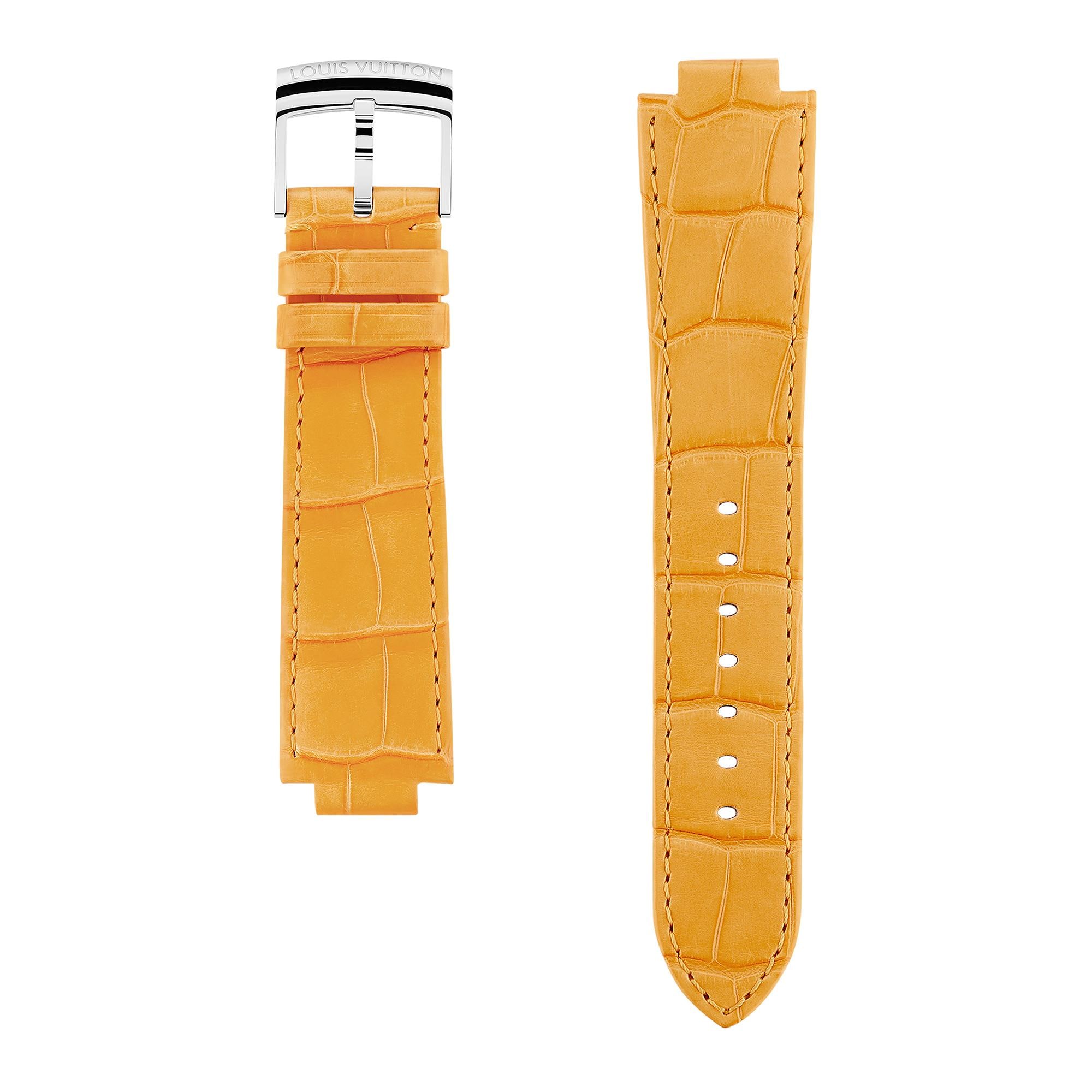 Tambour Alligator Strap  in Watches