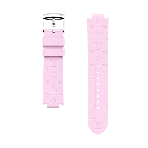 Tambour Monogram Rubber Strap in Watches's Connected Watches Connected Watches Straps & Accessories collections by Louis Vuitton (Product zoom)