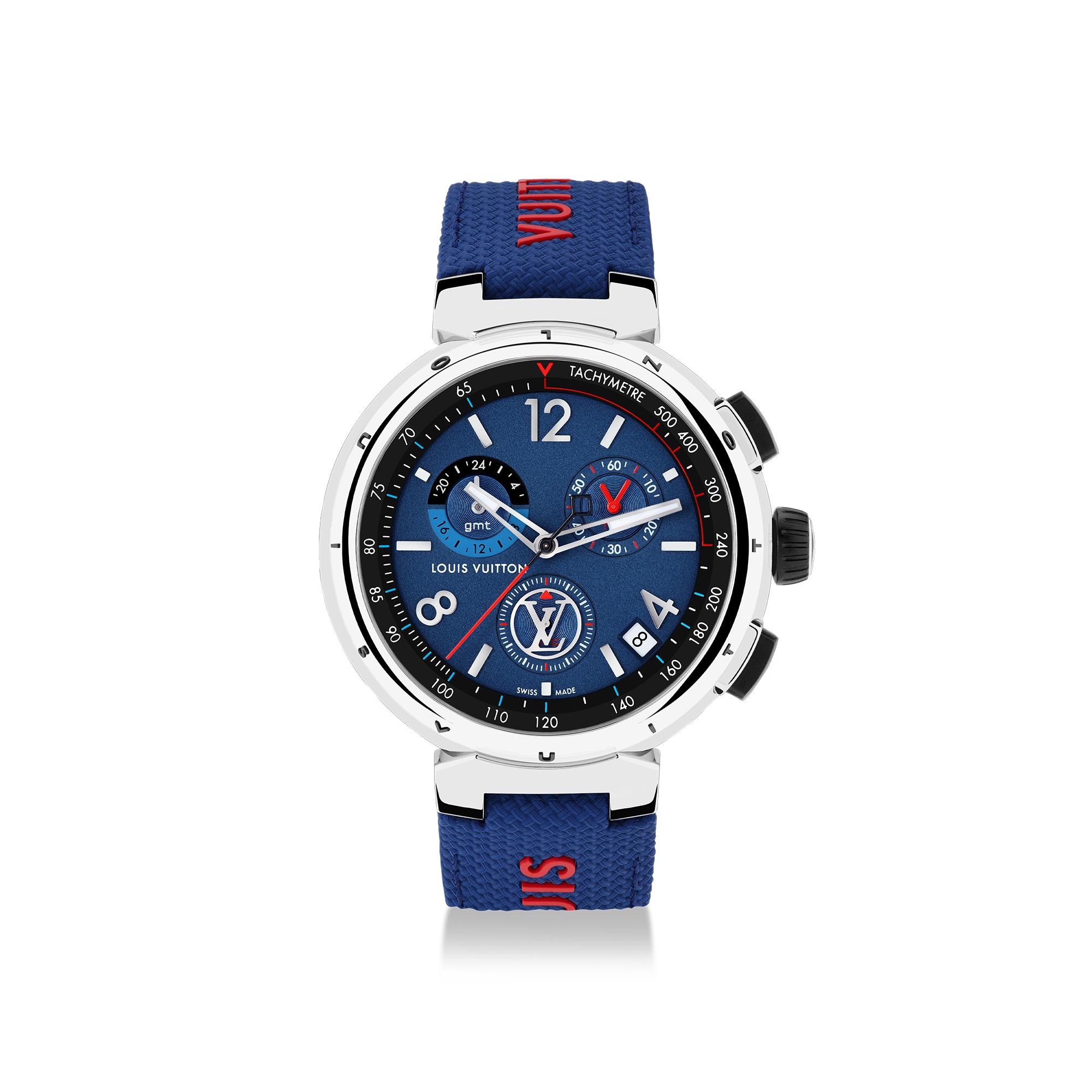 Louis Vuitton Tambour Q1122 - 40 mm Staal kopen | Watchmaster