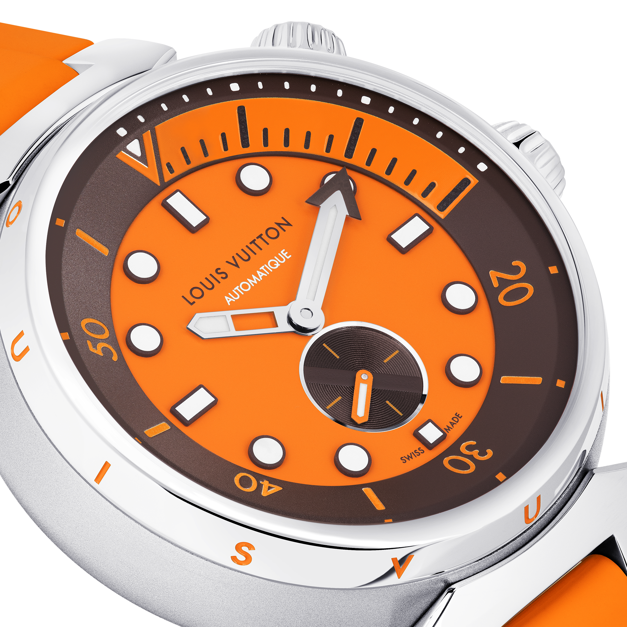 Tambour Street Diver, automatic, 44mm, steel  in Watches