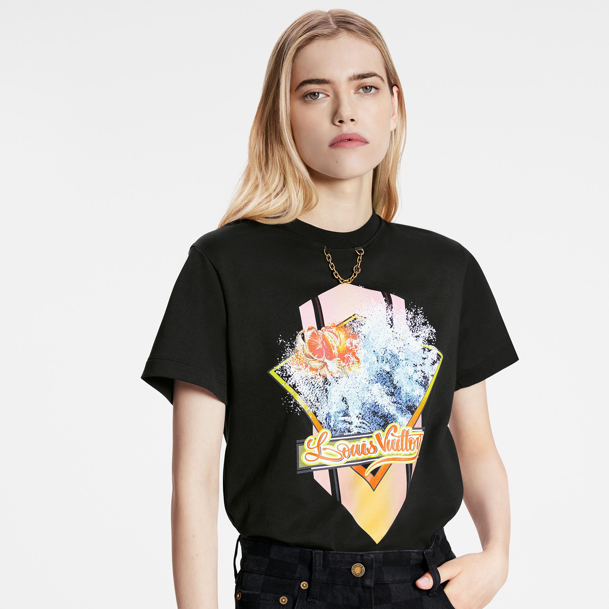 Tangerine Print T-Shirt - Ready to Wear 