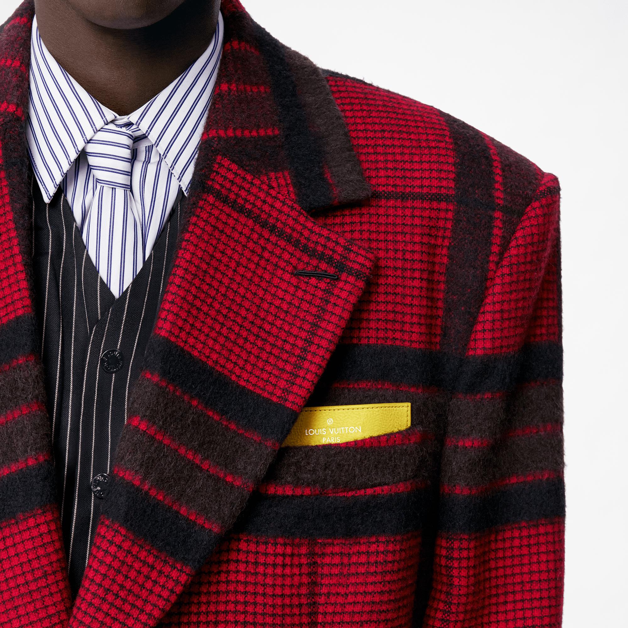 mens tartan blazer jacket