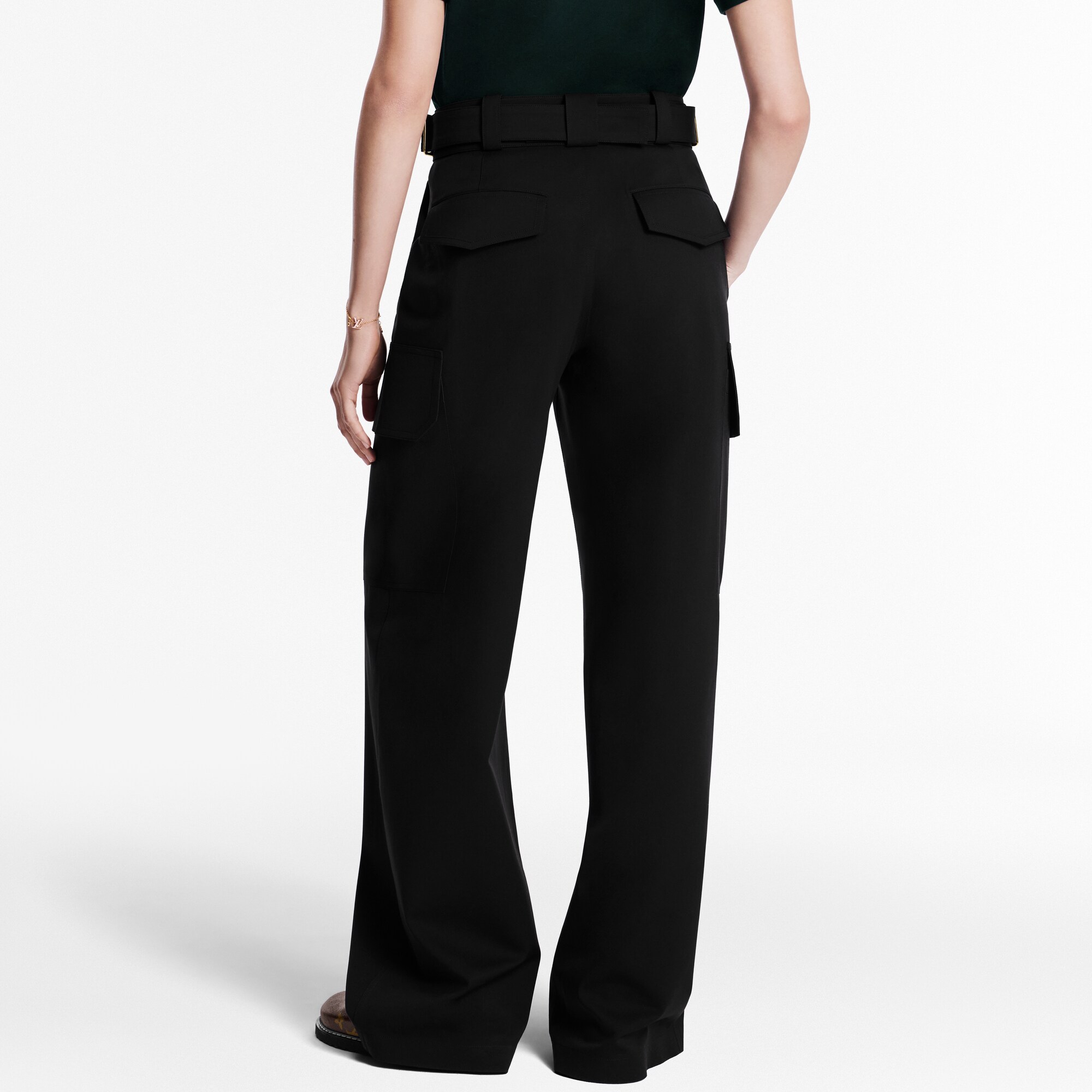 Technical Jersey Cargo Pants  in Women