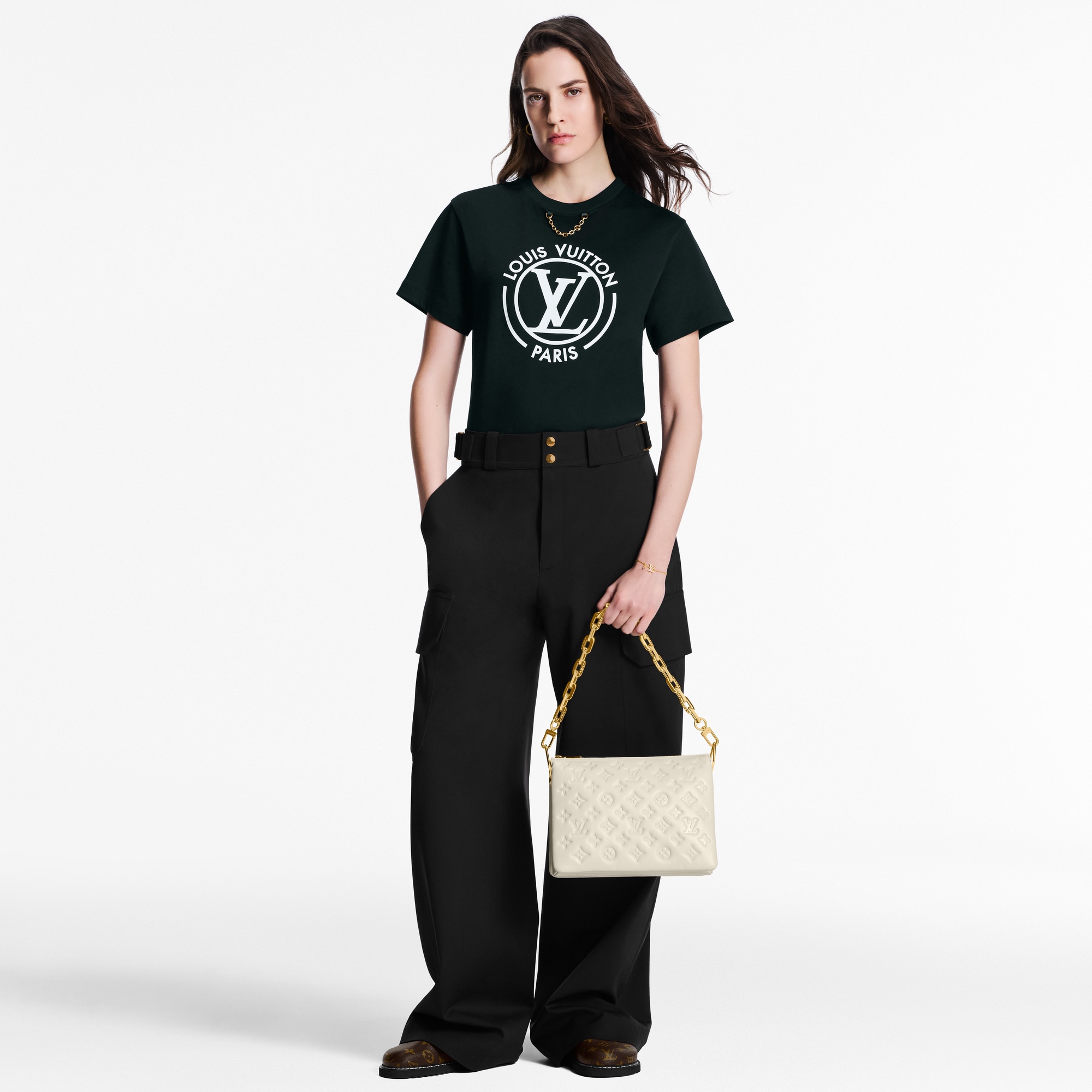 Technical Jersey Cargo Pants  in Women