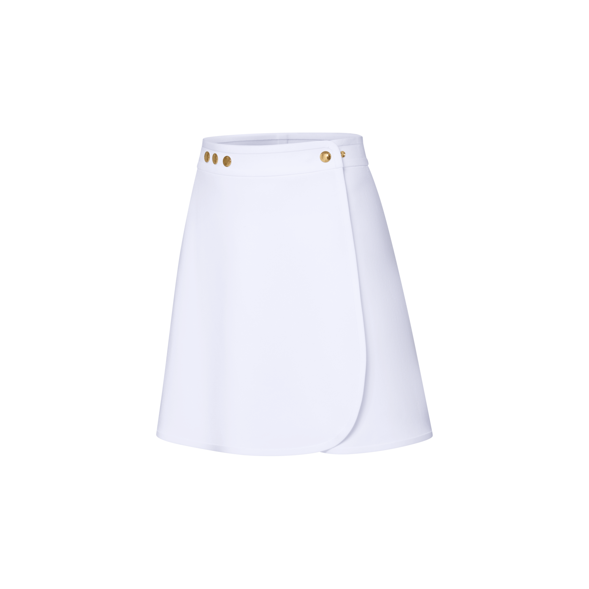 Technical Jersey Mini Wrap Skirt  in Women
