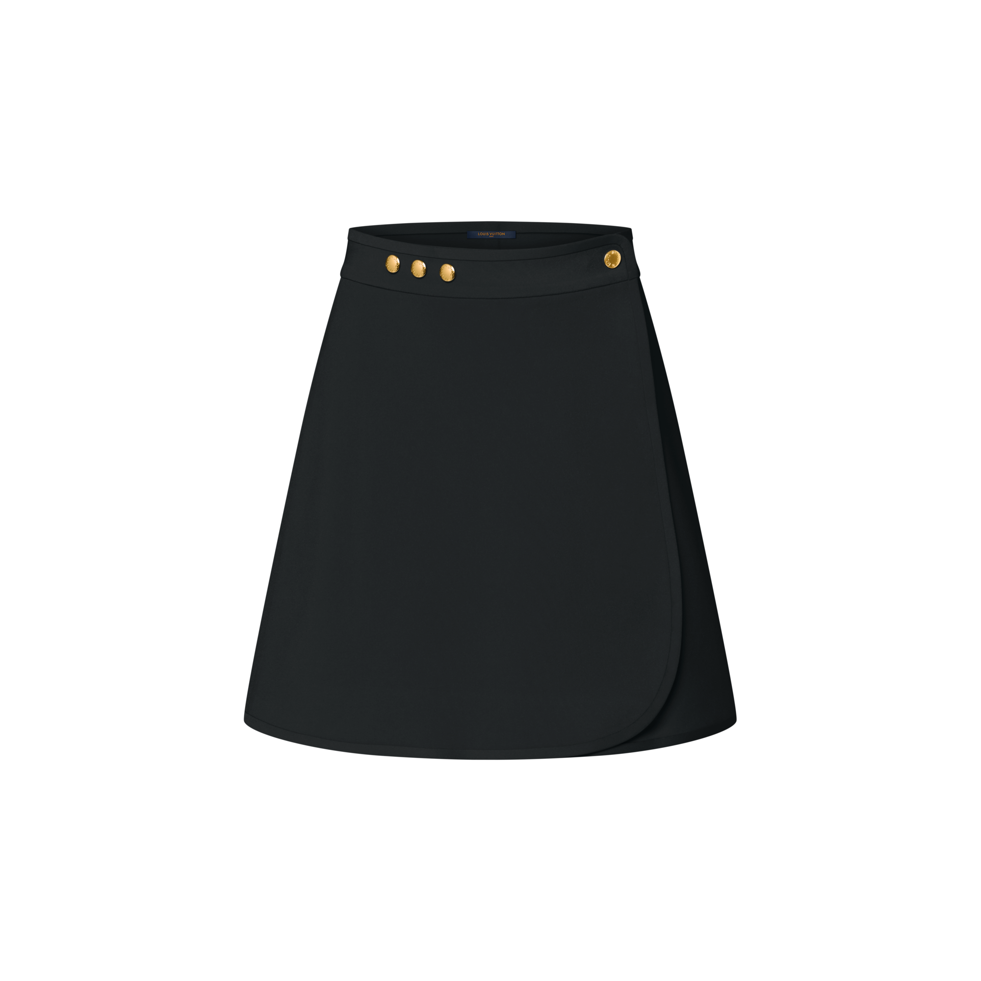 Technical Jersey Mini Wrap Skirt  in Women