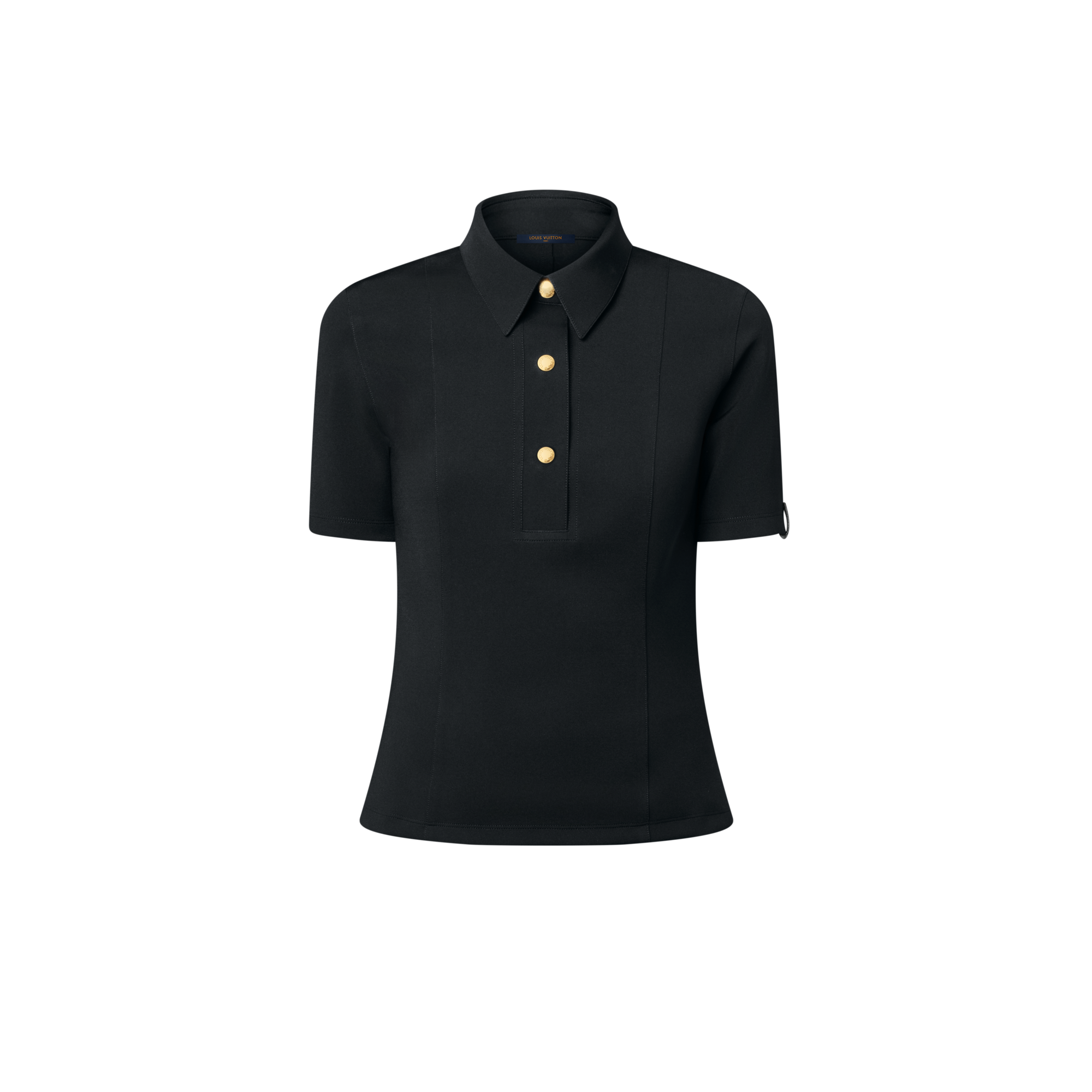 Technical Jersey Polo Top  in Women