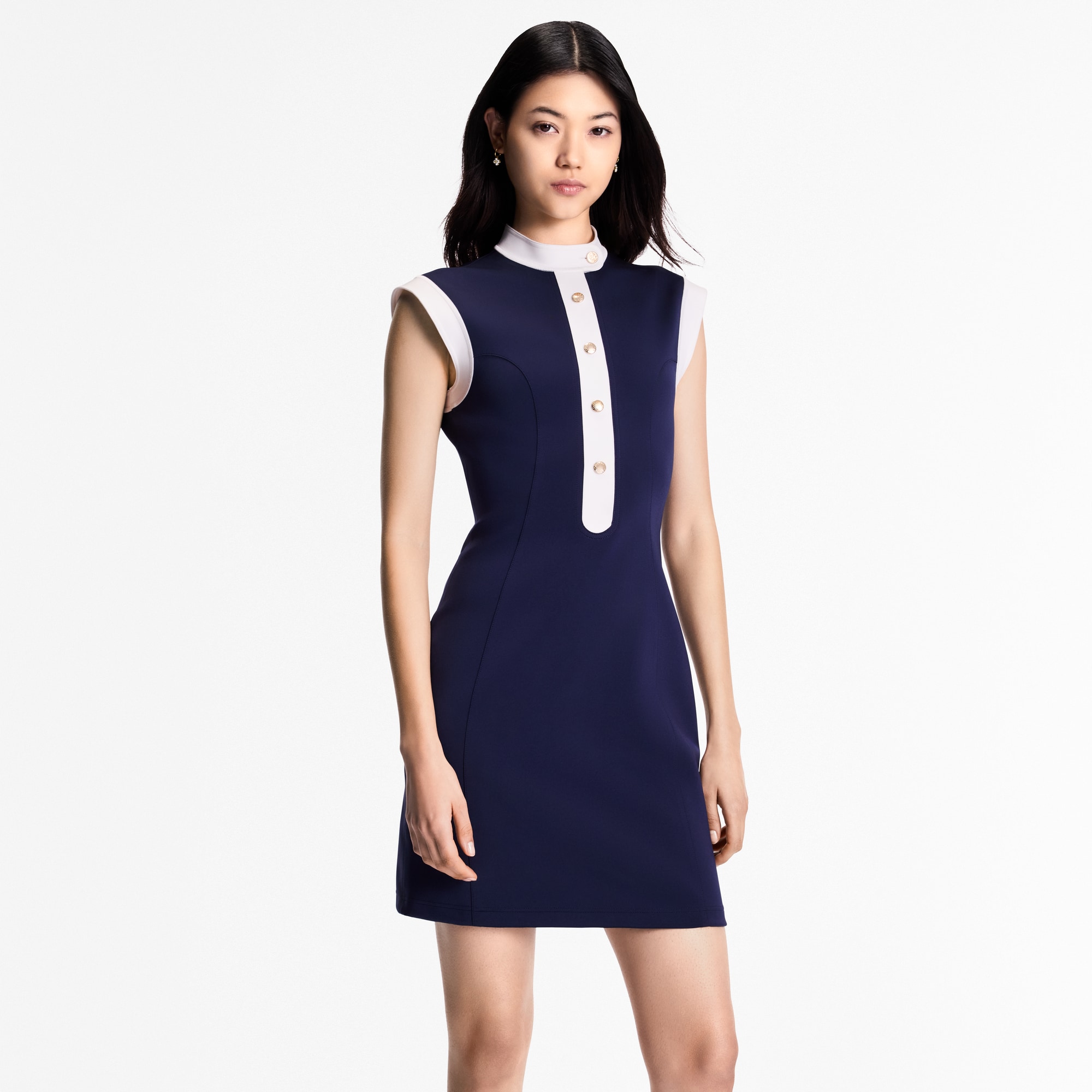Technical Jersey Sailor Dress  in Women