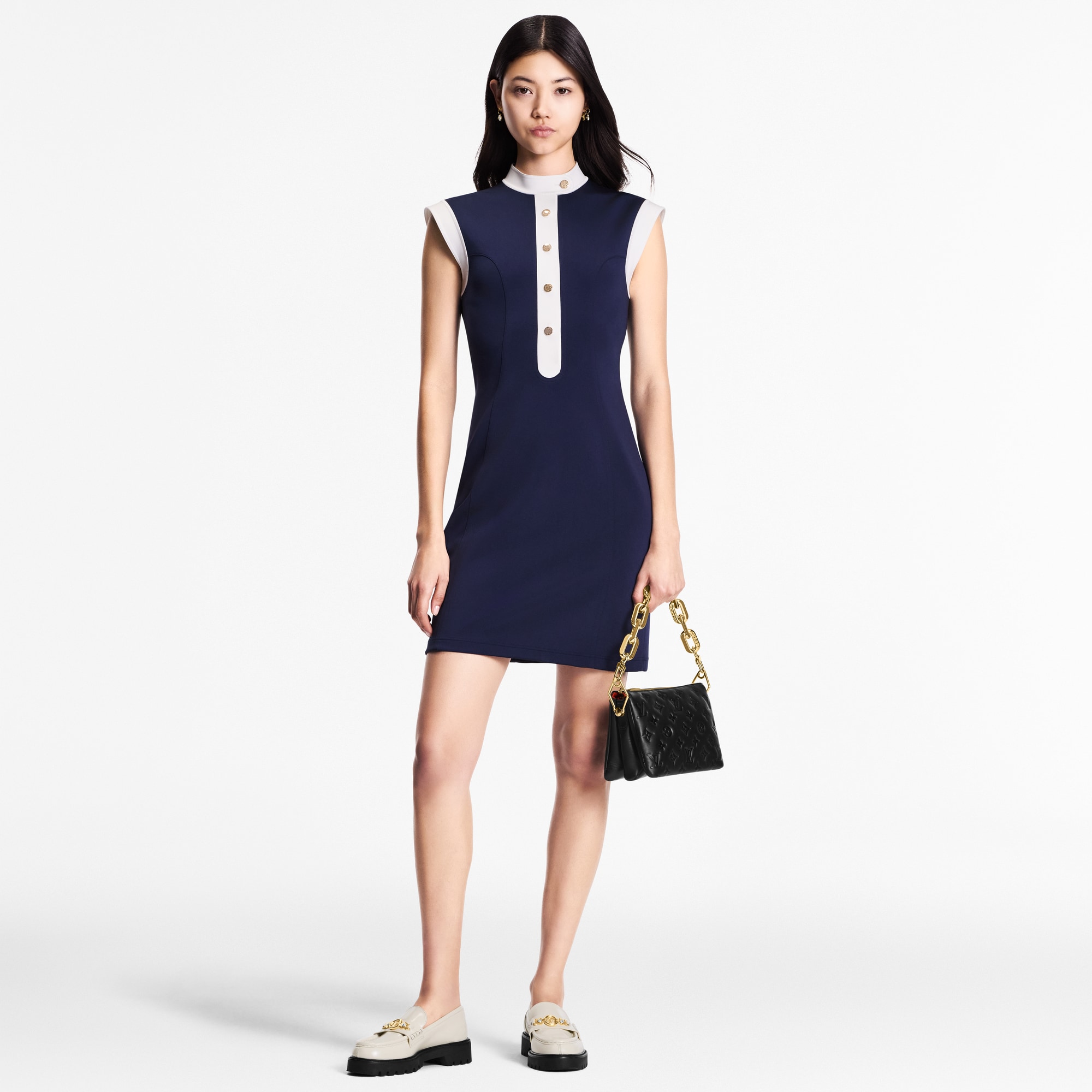 Technical Jersey Sailor Dress  in Women