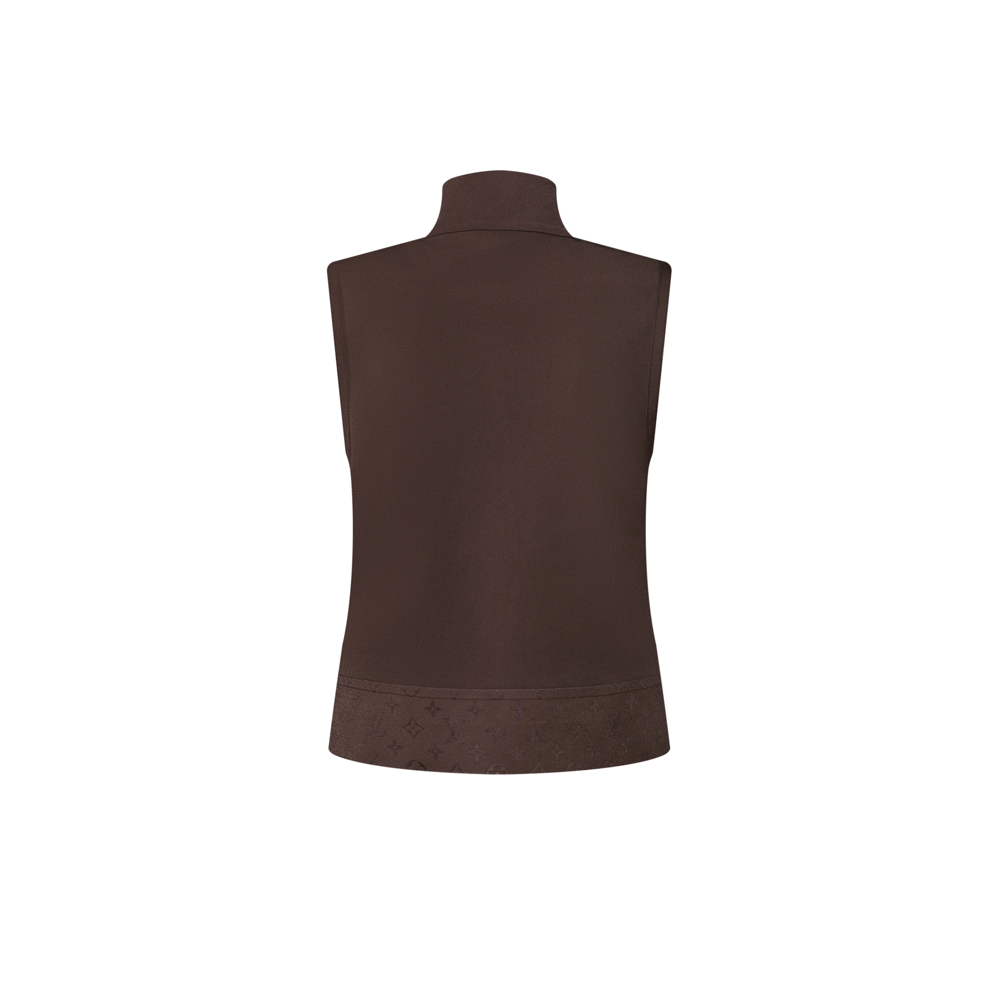 Technical Jersey Zip-Up Gilet  in Women