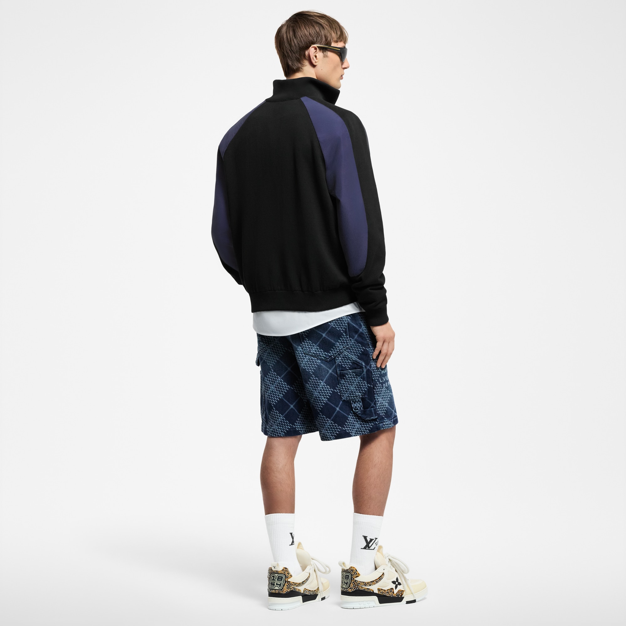 Technical Nylon And Cotton Blouson  in Men