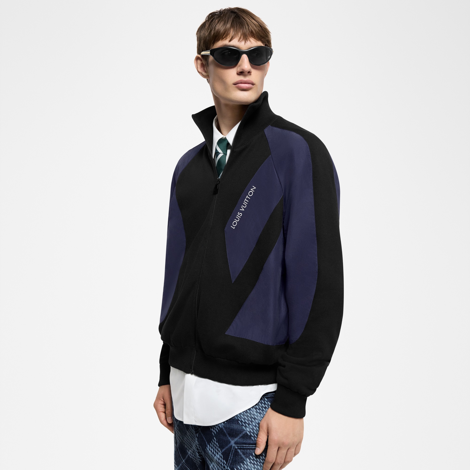 Technical Nylon And Cotton Blouson  in Men