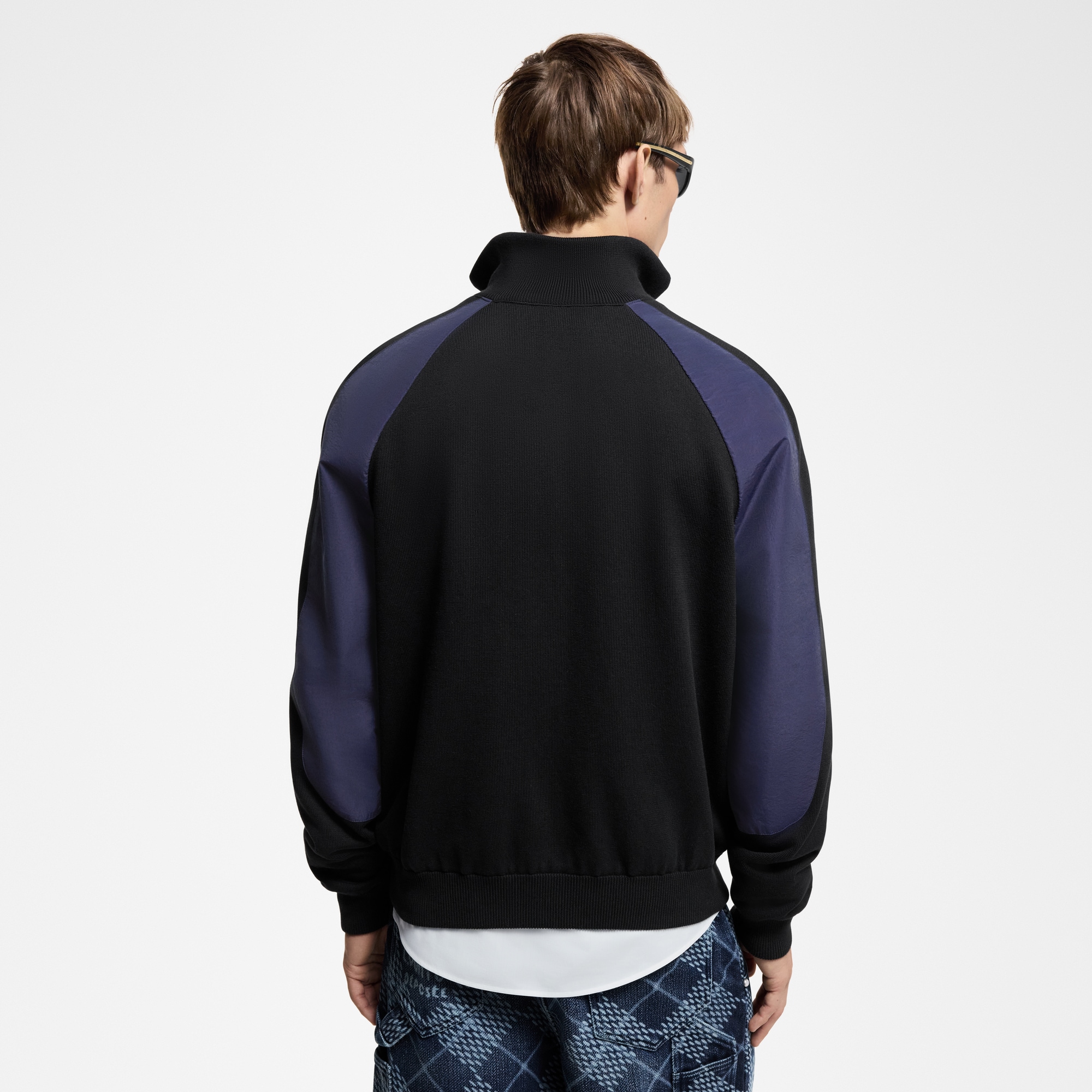 Technical Nylon And Cotton Blouson  in Men