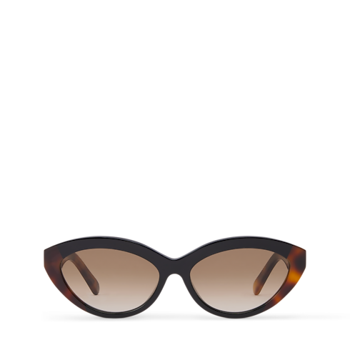 The LV Flower Oval Sunglasses interior view