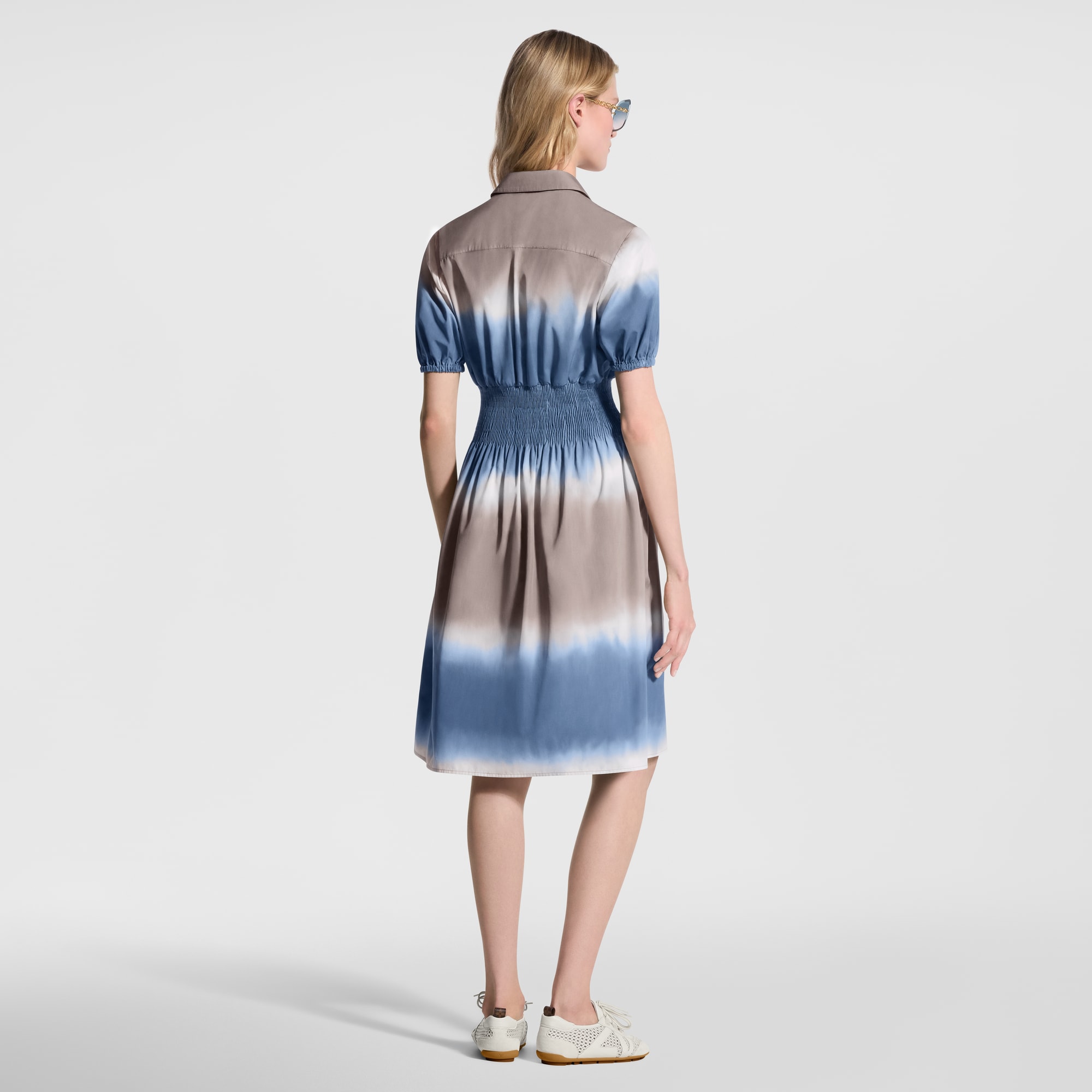 blue tie dye shirt dress LOUIS VUITTON Blue. Size 36 Womens dresses