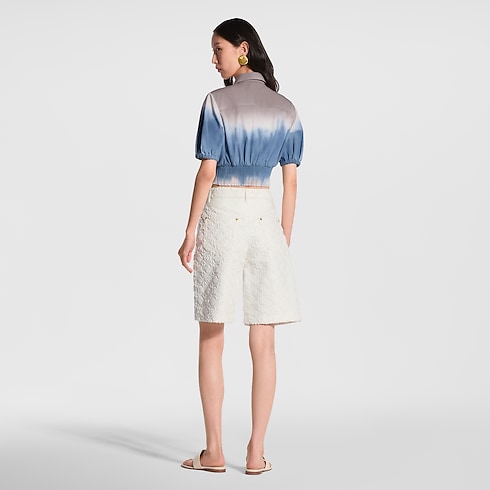 Tie Dye Smocked Blouse in Women's Ready-to-Wear Tops collections by Louis Vuitton (Product zoom)