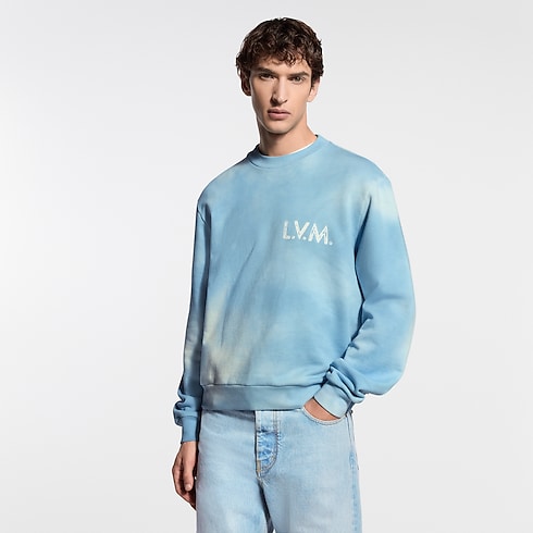 Tie-Dye Sweatshirt in Men's Ready to Wear All Ready-To-Wear collections by Louis Vuitton (Product zoom)