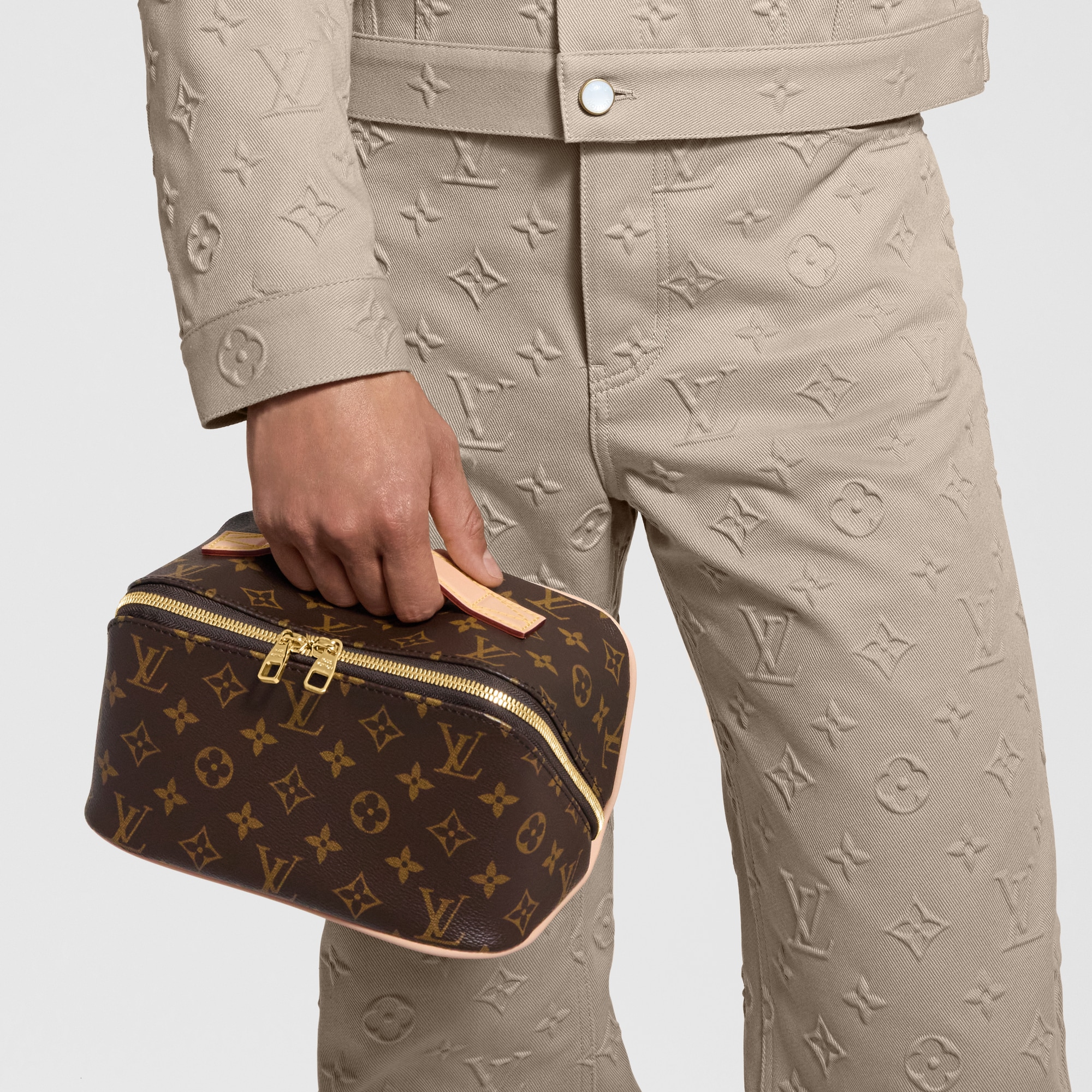 Toiletry Bag Monogram Canvas in Men