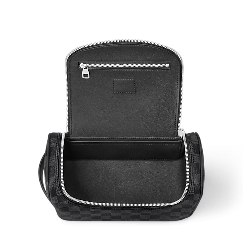 Toiletry Bag Damier Graphite Canvas in Men's Travel Travel Accessories collections by Louis Vuitton (Product zoom)
