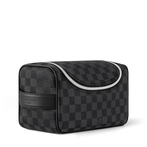 Toiletry Bag Damier Graphite Canvas in Men's Travel Travel Accessories collections by Louis Vuitton (Product zoom)