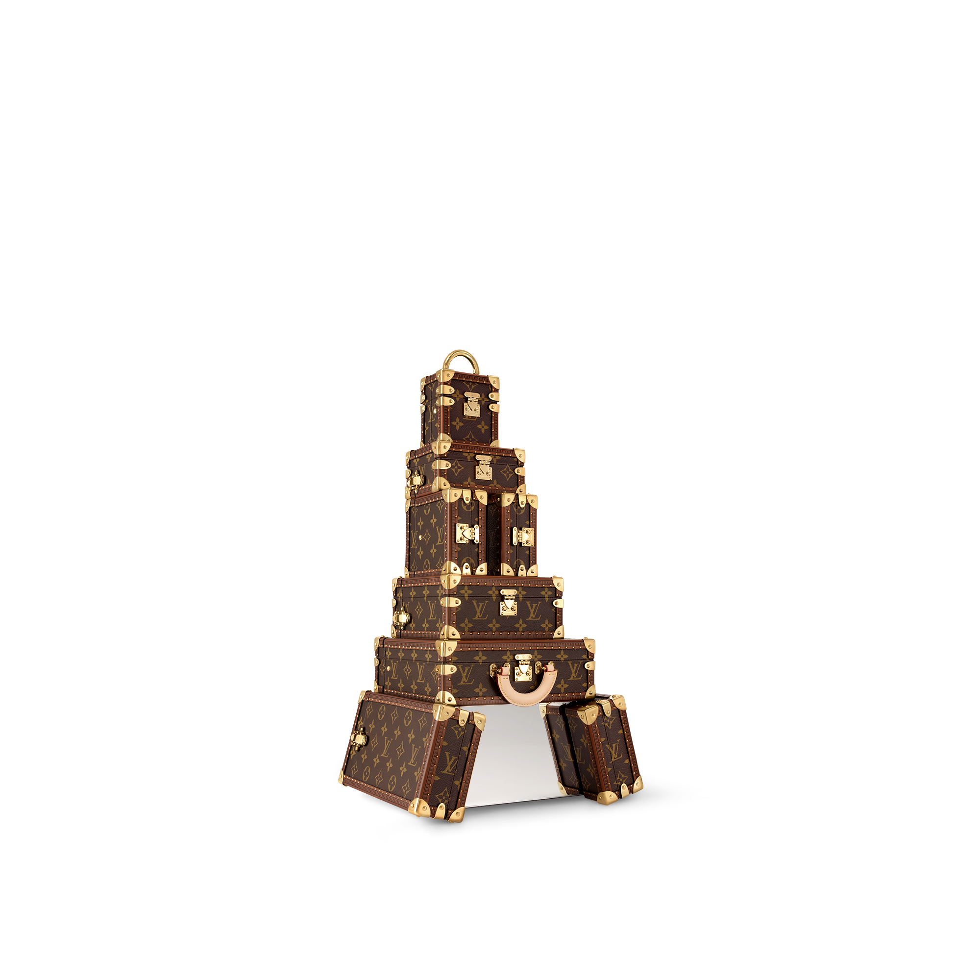 Tower Trunk Monogram Canvas in Trunks, Travel and Home