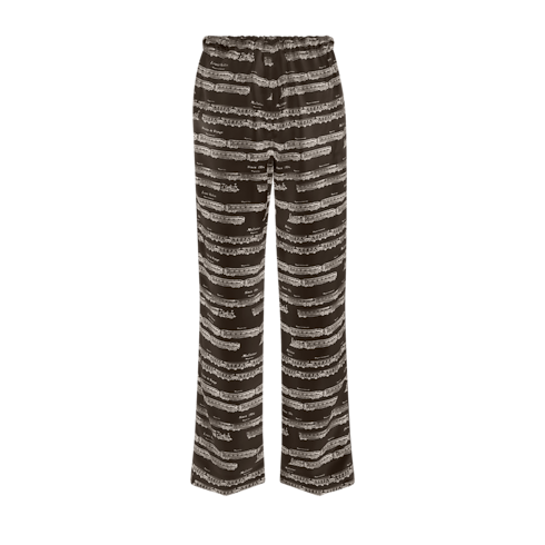 Train Print Pajama Pants in Women's Ready-to-Wear New In Ready-to-Wear collections by Louis Vuitton (Product zoom)