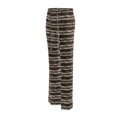 Train Print Pajama Pants in Women's Ready-to-Wear New In Ready-to-Wear collections by Louis Vuitton (Product zoom)