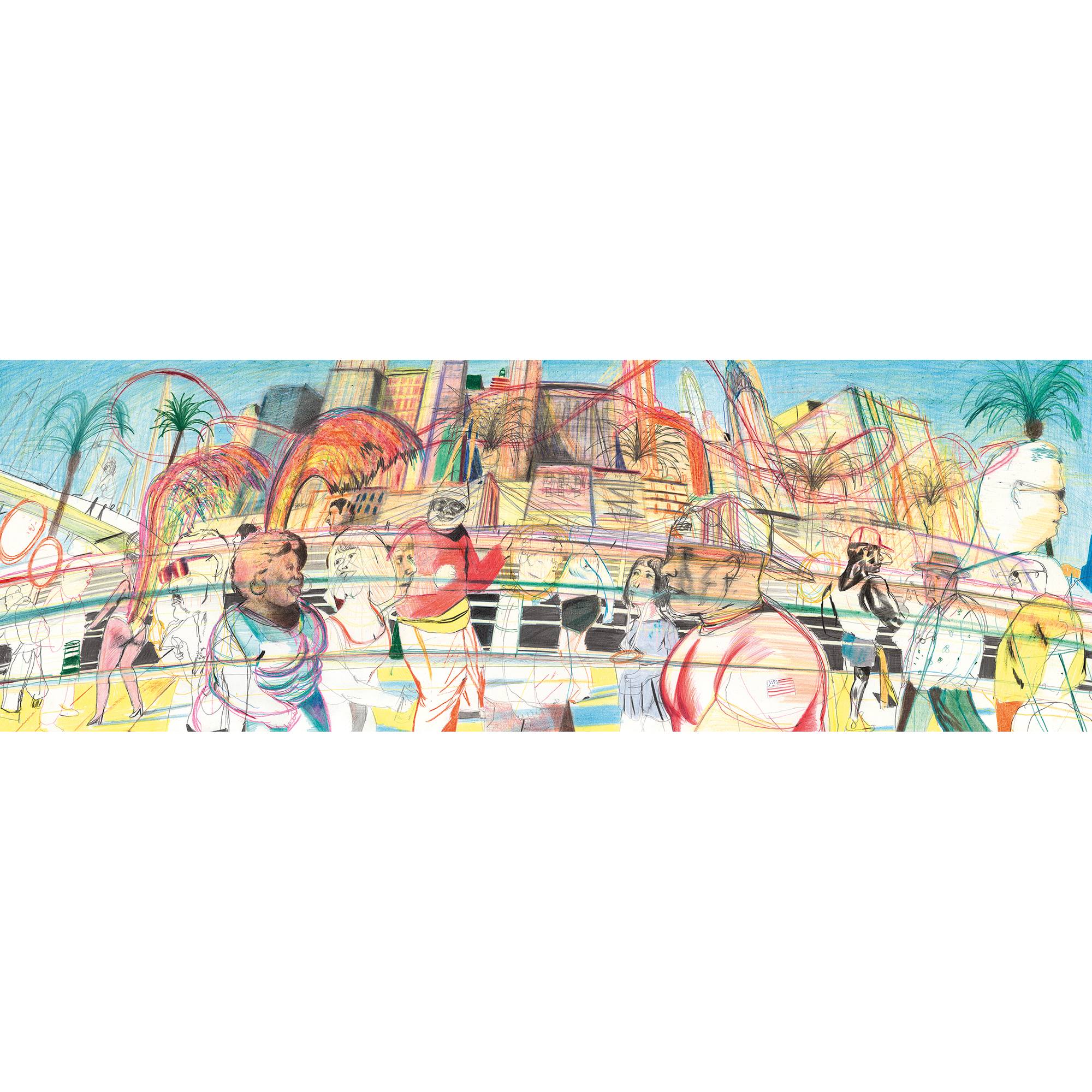 Travel Book Las Vegas, Artist Edition  in Trunks, Travel and Home