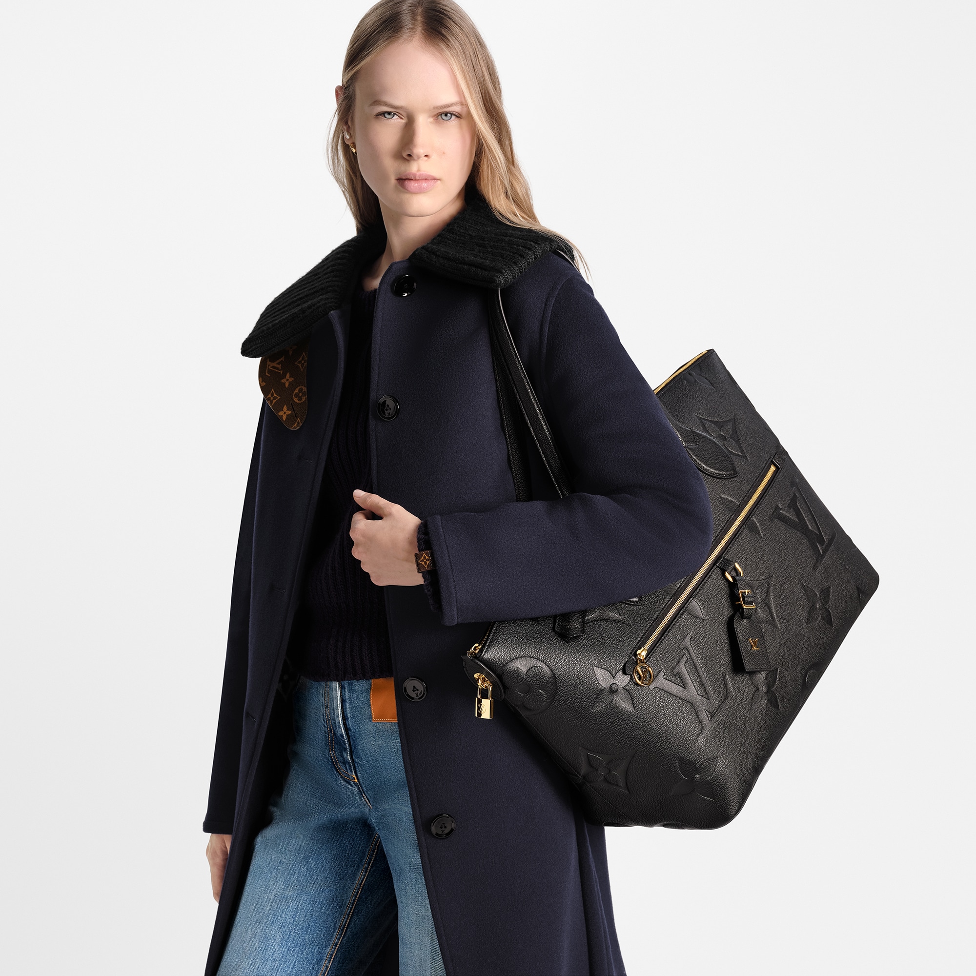 Travel Bag Monogram Empreinte Leather in Men