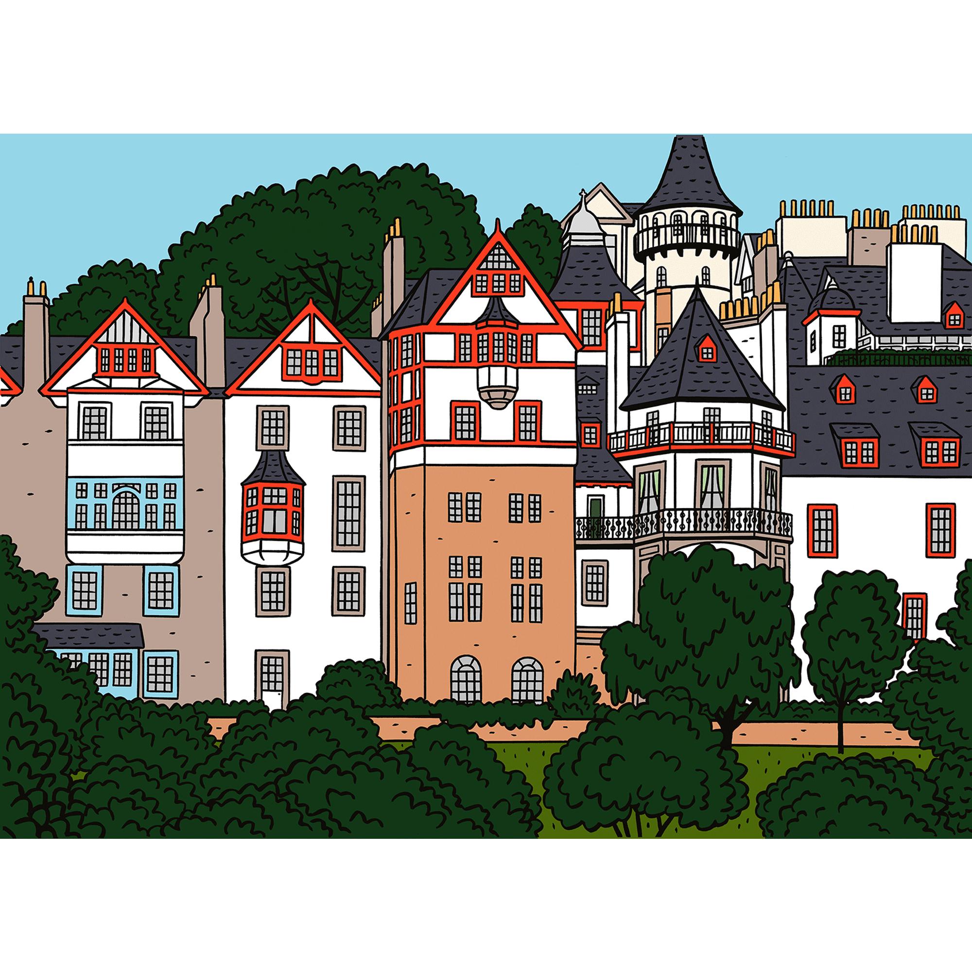 Travel Book Edinburgh - English Version  in Trunks, Travel and Home