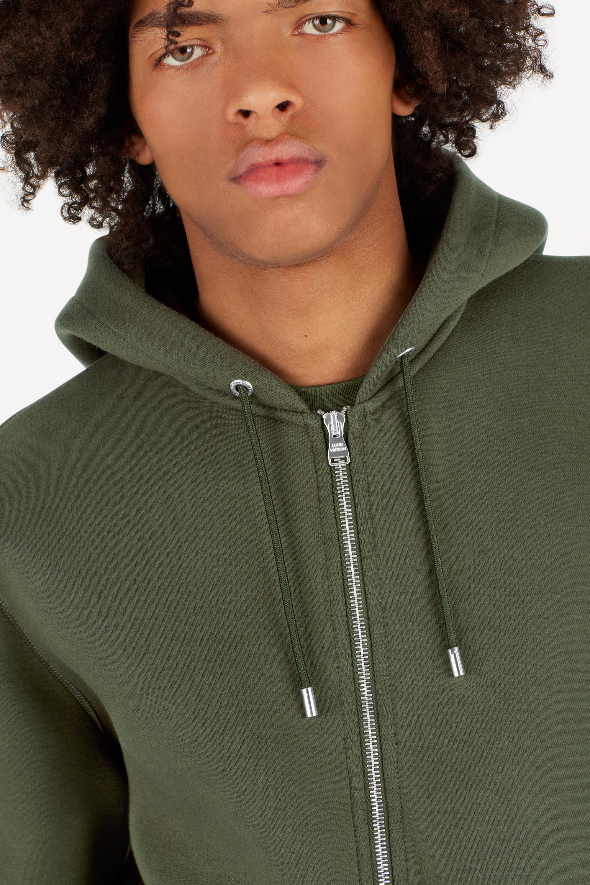 louis vuitton green hoodie