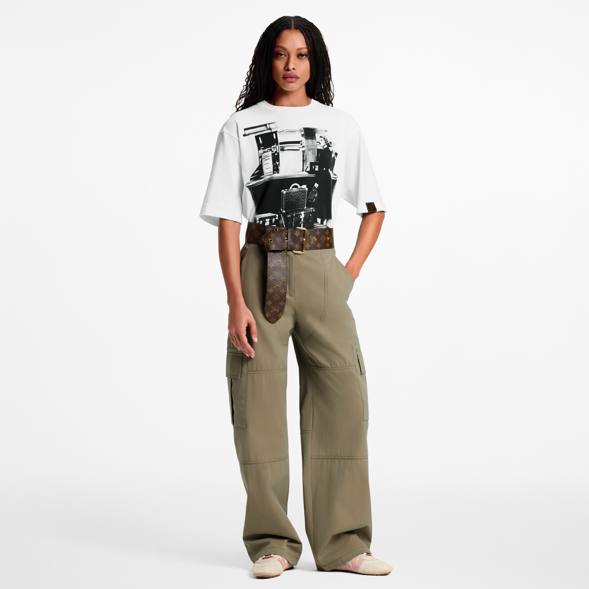 Traveller Trunk Print T-Shirt - Ready-to-Wear | LOUIS VUITTON