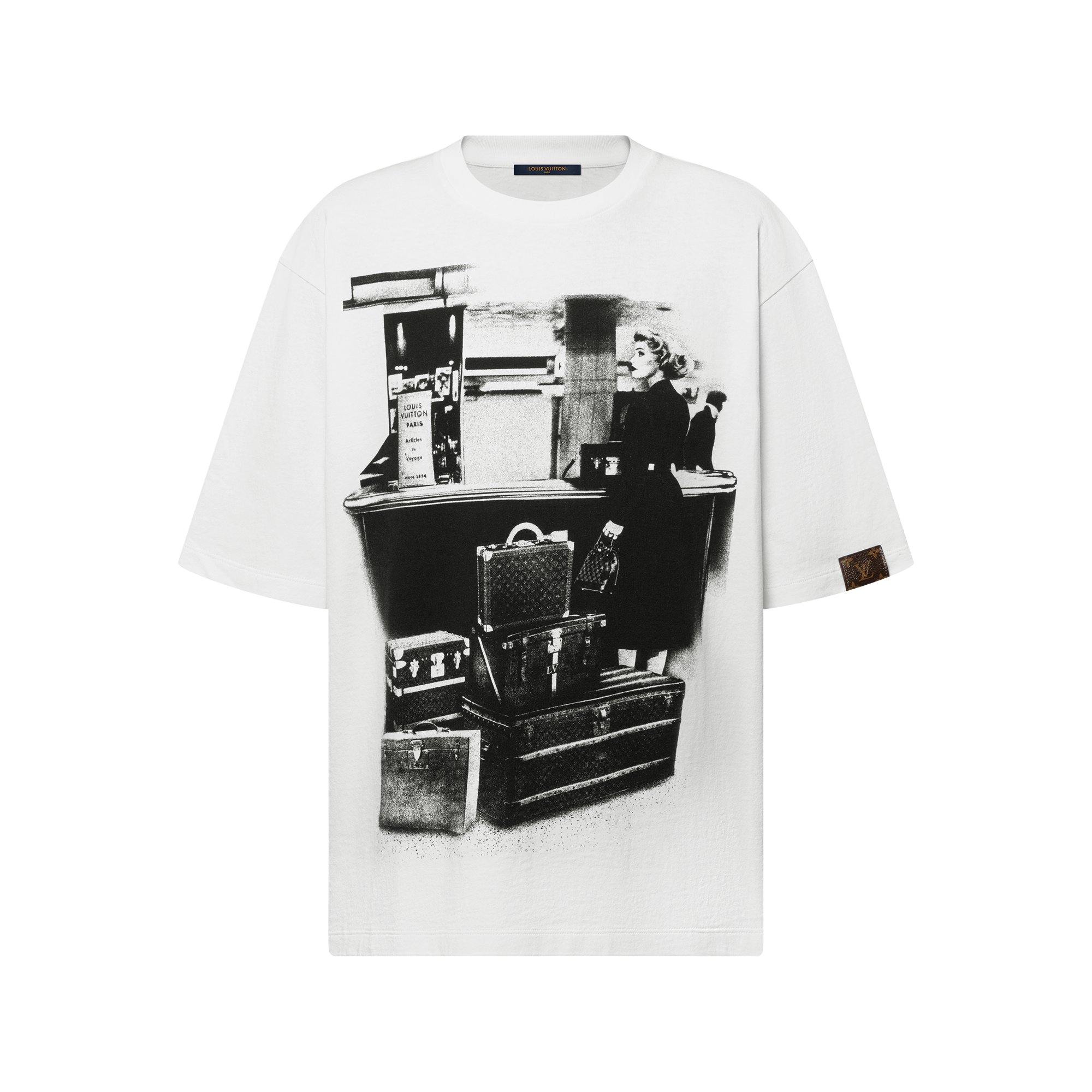 Traveller Trunk Print T-Shirt - Ready-to-Wear | LOUIS VUITTON